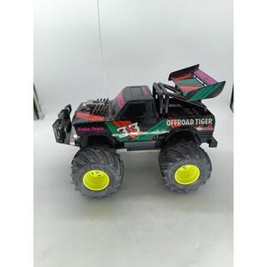 Radio Shack Offroad Tiger 4x4 RC Truck Cat No 60-4113 Vintage Black Untested